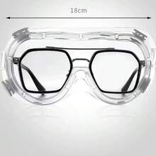 1pc Onion Chopping Goggles, Multi-Functional Protection Glasses, Anti-Oil Anti-Fog Anti-Grease Protective Eyewear For Cooking, Fishing, Can Be Worn With Prescription Glasses, Elastic Strap