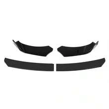 Glossy Black Front Bumper Lip Spoiler Splitter For GMC Terrain - Default - View 3