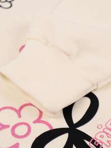 Young Girl Life Children's Sweatshirt - Beige - View 5
