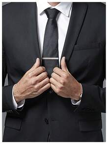 1 Pc Gold Plated Polished Tie Clip, For Men, Daily Business Accessories - Yellow Gold - View 3