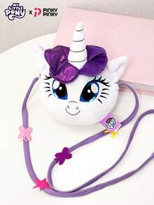 MY LITTLE PONY Women's Crossbody Bag Shoulder Fashionable Cartoon Bag Adjustable Shoulder Strap Zipper Wallet For Commute Outing Party Christmas Halloween Valentine's Day Birthday Gift Traveling Shopping For Students & Lady