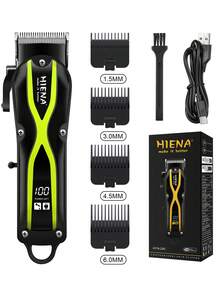 HIENA HIEAN 1pc精致小巧女士理发器，专业无线理发器，使用顺滑方便，居家护发好帮手，三种颜色可选，1500mAh锂电池提供持久续航 - 彩色 - 查看 8