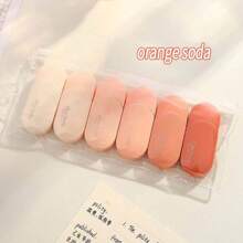 1pc Elegant Oval Shape Gradient Color Correction Tape, Quiet Correction Tape For Students Back To School