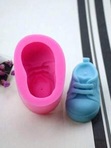1pc Silicone Shoe Shaped Mold, Daily Casual DIY Prop