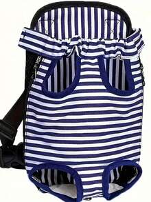 Pet Carrier Front Chest Cat Backpack, Breathable Mesh Portable Bag For Small-Medium Cats And Dogs Dog Outing Dog Stuff Pet Cat Harness, Portable Accessory For Going Out, Chest Bag, Cat Shoulder Bag, Breathable Cat Walking Bag, Travel Essentials Travel Accessories - Multicolor - View 6