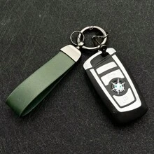 1pc Custom Textportachiavi, Personalized Embossed Leather Portachiavi Auto Pendant Anti Loss Color Unique Porta Chiavi Gift For Her/Him, Fidanzato, Girlfriend, Lover, Wife, Husband, Ideal For Valentine's Day, Festa Della Mamma, Birthdays, Anniversaries, Graduation, Weddings, Father's Day