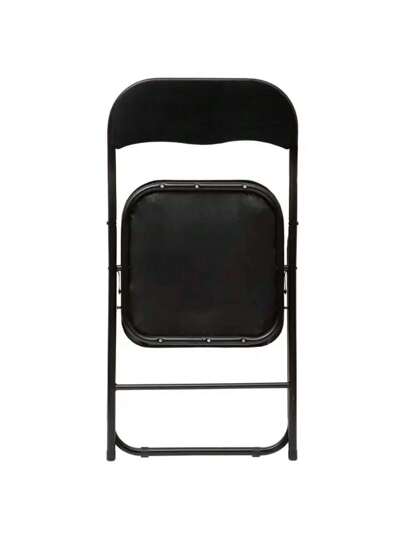 Five Zwart Fluwelen Folding Chair. Free Shipping 24/72 view 2
