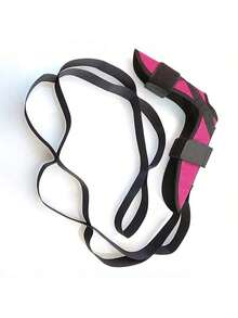 1PC Ankle Extender, Tandem Control, Foot Pedal Resistance Band, Ankle Ligament, Stretchable Support Band, Yoga Foot Sole Stretching Band, Foot Drop Stretching Band, Yoga Shaping, Body Care Exercise, Fitness Exercise, Tension Rope, Festival Gift, Eid Al-Adha Gift, Mother's Day, Father's Day - Hot Pink - View 8