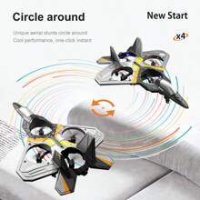 1pc Beginner Drone, Remote Control Drone And Beginner RC Airplane Light, Remote Control Quadcopter Helicopter With Auto Hover, Helicopter, Fighter Plane, 3D Flip, Foam Drone, Airplane Model, Fighter Jet Model, Suitable For Indoor Flying, Beginner Flight, Best Gift, Christmas, Christmas Gift, Birthday Gift, New Year Gift, Gift Box, Present