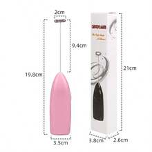 迷你电动奶泡搅拌机无线咖啡打蛋器手持打蛋器卡布奇诺起泡器厨房打蛋器工具 - 彩色 - 查看 14