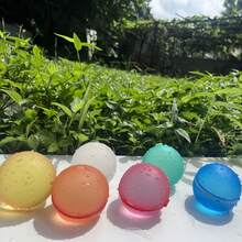 10pcs/Set Sophisticated Refillable Silicone Squeeze Balls, Suitable For Party, Beach, Vacation, Perfect Gift - Multicolor - View 4