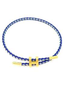 1 Stück Edelstahl herausziehbares Armband, einfach und modisch als täglicher Tragegeschenk, geeignet für Männer und Frauen