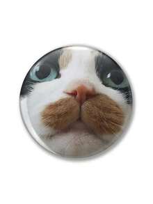 趣味图案徽章胸针、女士翻领别针、服装装饰别针、包袋配饰，送给朋友、家人、老师和同学的有趣礼物 - 彩色 - 查看 9