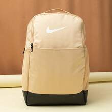 耐克男女通用背包，新款户外运动休闲旅行通勤背包，学生书包 DH7709-252 - 卡其色 - 查看 9