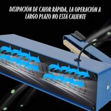 Maquina Selladora Impulso Bolsas Plastico 30 Cm Termica A Presion Herramienta De Envasado Termosellado Bolis Multilinea Globos Celofan Almacenamiento De Alimentos Casa Negocio Trabajo Escuela - Tipo de Enchufe A USA (110-127V) - Ver 11