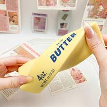 Office Prank Supplies - Realistic Fake Butter Toys, Coworker Prank Gifts, Stress Relief - 黃色 - 查看 2
