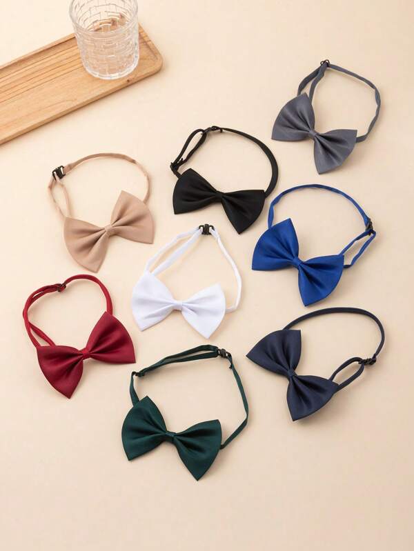 1pc Kids Bowtie Accessory, Bow Tie Decoration For Baby Boys Girls, Chic Outfit For Performance