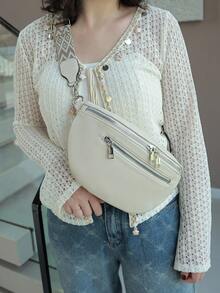 波西米亚宽肩带斜挎包、腰包