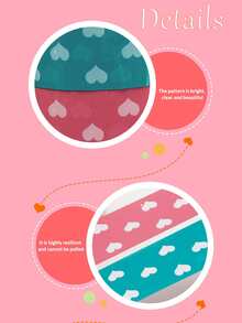 1-3 Rolls Love, Strawberry Packing Tape, 100-120M Length, Decorative Packaging Tape For Thanksgiving Day, Christmas, Box Sealing, Width 4.5CM - Multicolor 2 - View 4