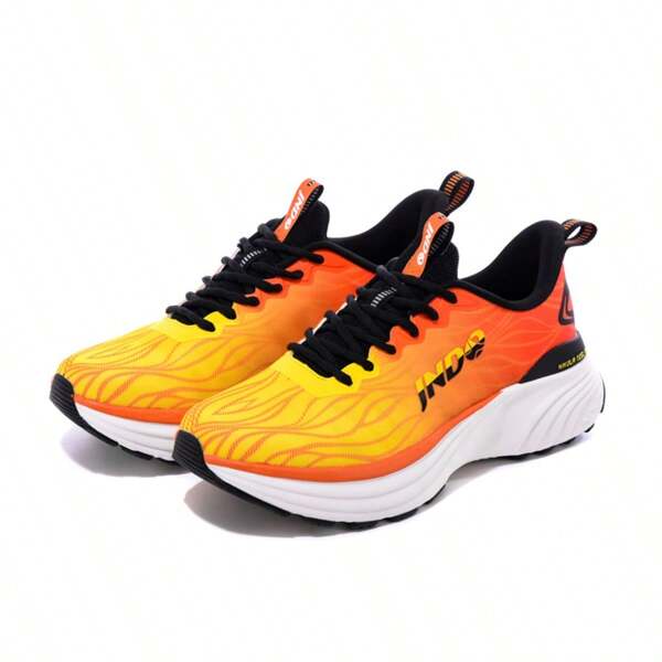 JNDO JNDO Whale Jet Sprinting Shoes, Tesla Valve Exhaust Breathable Mesh Sports Running Shoes Unisex