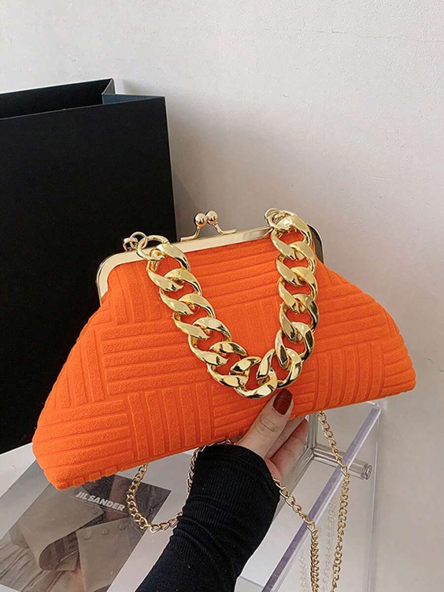 Minimalist Suede Crossbody Bag, Shoulder Bag For Women