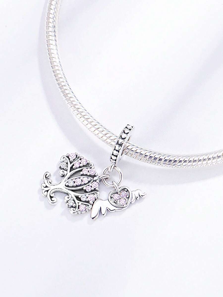 1pc Fashionable Family Tree Mother's Day Gift - Silver - View 1