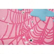 Hip Hop Spider Hoodies Set Y2k Hoodie Tracksuit Pullover Sweatshirt For Women Men Matching Hoodies Street Suit Two-Piece Set    Letter  Geometric  Spring/Fall  Regular Fit  Pocket  Drawstring - 粉色 - 查看 4