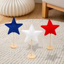4th Of July Star Decoration, Colorful Standing Desk Ornament Home Decor Party Favors. - Colorful - View 3