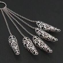 1pc Vintage Hollow Finger Chain, Gold Tassel Knuckle Hand Chain, Gothic Style Finger Chain, Luxury Creative Gothic Hand Decor, Niche Versatile Hand Accessory, Personalized Fashion, Exotic Style, Suitable For Performance Hand Decor And Daily Photo Shoot,Party Costume - Multicolor - View 8