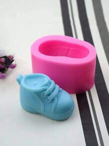 1pc Silicone Shoe Shaped Mold, Daily Casual DIY Prop