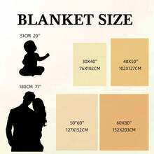 Inspirational Fleece Blanket| Soft Throw Blanket For Bed| Motivational Quote Design| Gift For Women| Faith-Based Inspirational Blanket With Praise, Seek, Worship, Trust God Theme Printing - 彩色 - 查看 4