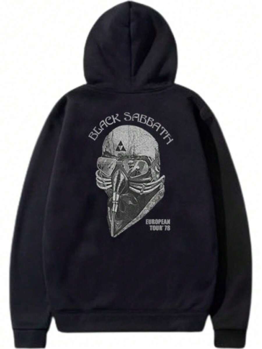 Black Sabatinne Oversized Sweatshirt Unisex Men Women 100% Cotton Premium Top Streetwear New Release Immediate Shipping Various Colors!!