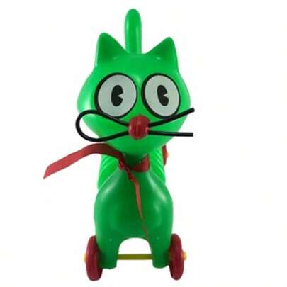 Animal de Brinquedo Gato Chorão Sanfonado Com Som