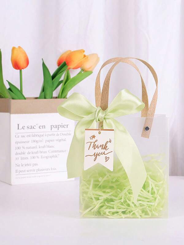 Exquisite Transparent Gift Bag, Beauty Salon Souvenir Gift Bag