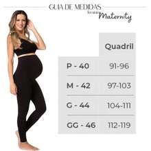 Calça Legging Gestante Zee Rucci Cós Alto Maternidade Conforto Sustentação Barriga Preto - Preto - Visão 3