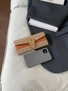 3pcs/Set Women Short Wallet & Card Holder, Classic Large Capacity Zipper Wallet, PU Leather Casual Wallet, Crocodile Embossed Quilted Wallet Gift For Mother's Day For Women Wallet Mini Wallet Purse Wallet Small Wallet