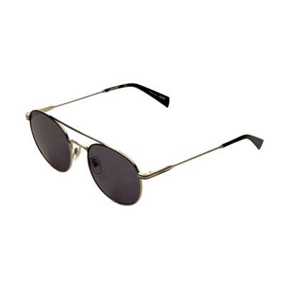Unisex 54 Mm Gold Sunglasses