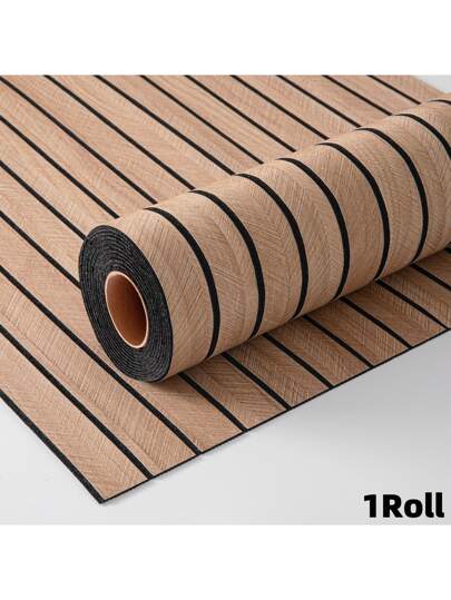 1Rolls Package, 4mm Thick Easy Apply Peel Stick 3D Wallpaper Roll, Wood Grain Self Adhesive SXP DIY Home Perfect Ceilings, Partitions Curved Surfaces Can Be On Walls, Floors Living