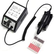 Elektrischer Nagelbohrer Professionelle Maniküre Maschine Nagelfeile Set Nagelbohraufsätze Tragbarer Nagelpolierer Salon Ausrüstung