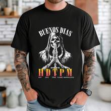 PLAYERA UNISEX GYM CALACAS CHIDAS MEMES MODA CASUAL URBAN MUSICA CALAVERA TERROR MC948 - Negro - Ver 1