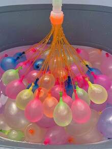 555pcs Water Balloons, Summer Toy, Water Balloon Games, Party Balloons, Essential For Valentine's Day, Mother's Day, Graduation Season