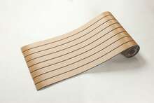 1 Rotolo, Carta da parati 3D autoadesiva spessa 4mm, design a grana di legno - Tipo autoadesivo SXP, adatta per decorazione fai-da-te domestica, perfetta per soffitti, pareti divisorie e superfici curve, può essere utilizzata su pareti, pavimenti e soffitti, adatta per soggiorno e altri spazi. - Colore del legno - Visualizzare 6