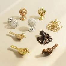 Fanruier 3PCS New Fashion Features Cabinet Decoration Handle Drawer Wardrobe Furniture Decoration Zinc Alloy High End Handle - Multicolor - View 2