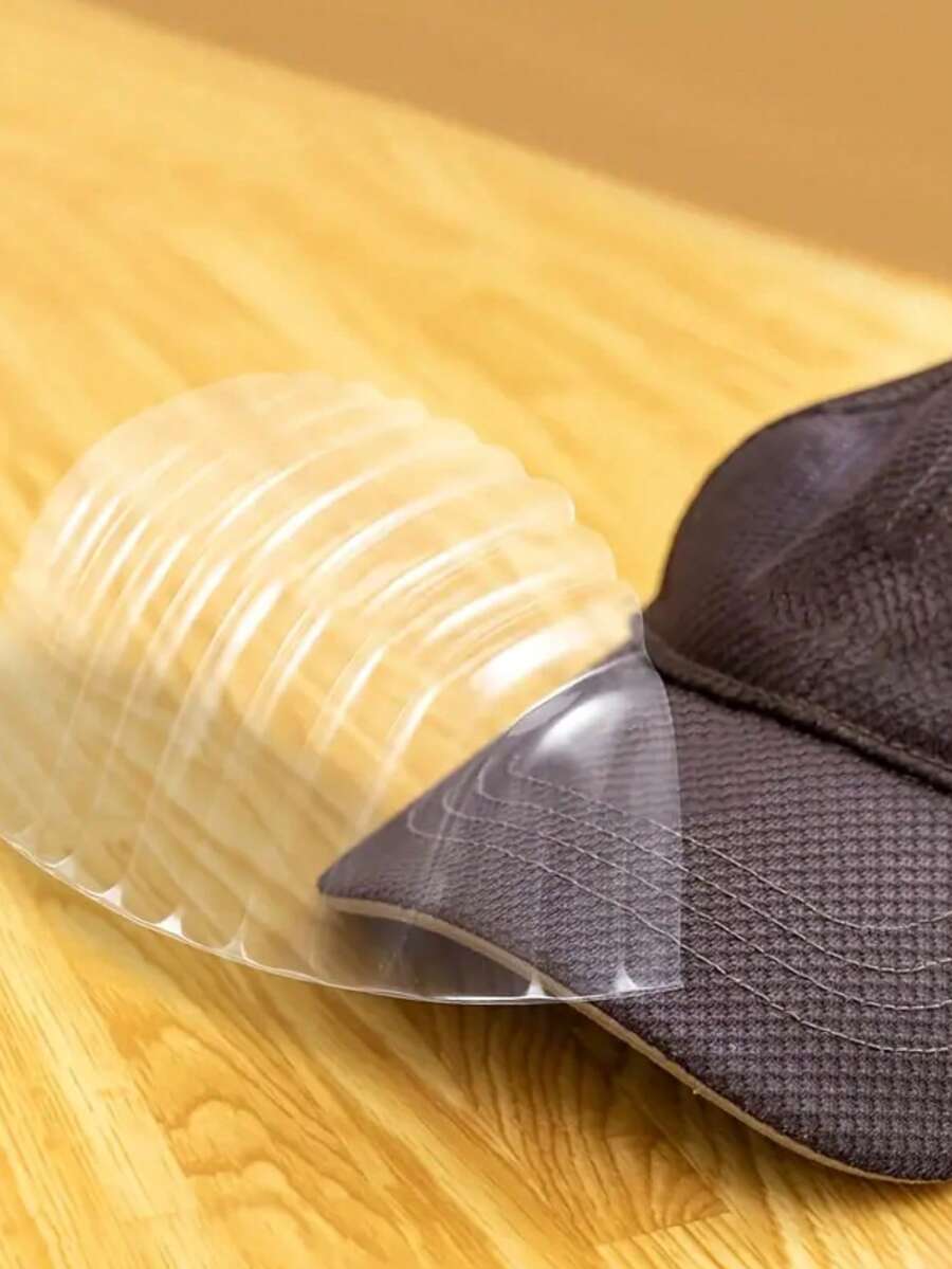 5pcs/10pcs Plastics Baseball Caps Inserts Shapers WhiteSmoke Hat Inner Support Baseball Bump Cap Holder Flexible Long Lasting Hat Shaper Universal Cap Inner Liner For Home Store Display Stand - Multicolor - View 1