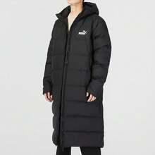 Chaqueta con capucha acolchada ligera para hombre Puma, chaqueta larga básica y casual, cortavientos, cálida y cómoda 67243501 - Negro - Ver 9