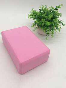 1pc High Density Yoga/Pilates Brick, Adult Exercise Dance Fitness Massage Yoga Block - Multicolor - View 9