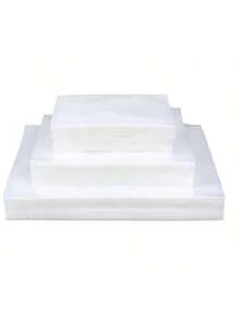 50个/100个食品真空封袋，冷冻密封保鲜袋，扁平透明三面密封食品真空袋，保鲜用品，适用于厨房、餐厅、派对、聚会、旅行 - 彩色 - 查看 11