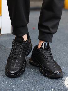 Sneakers Men's Shoes Stylish Men Sports Shoes Lace-Up Shoes Shoes Personalized Black Street Casual Shoes