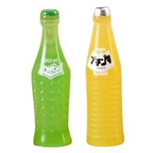 10pcs Japanese Soda Bottle Mini Props For 1:12 Dollhouse Miniature Food Decoration