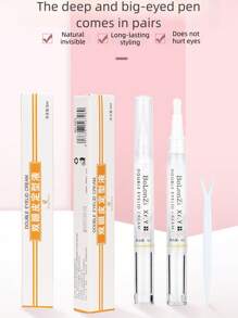 1pc 5ml Korean Double Eyelid Shaping Cream, Natural Invisible Quick Drying Adhesive Double Eyelid Fixing Cream
